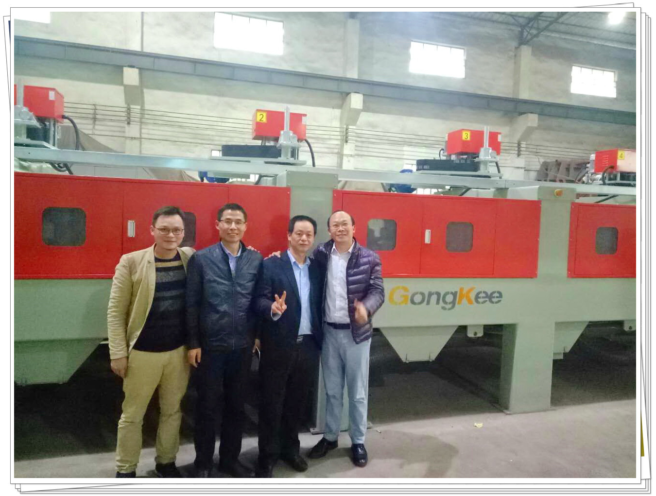 工科機(jī)電大型環(huán)流磨拋坯機(jī)整裝待發(fā)諾貝爾