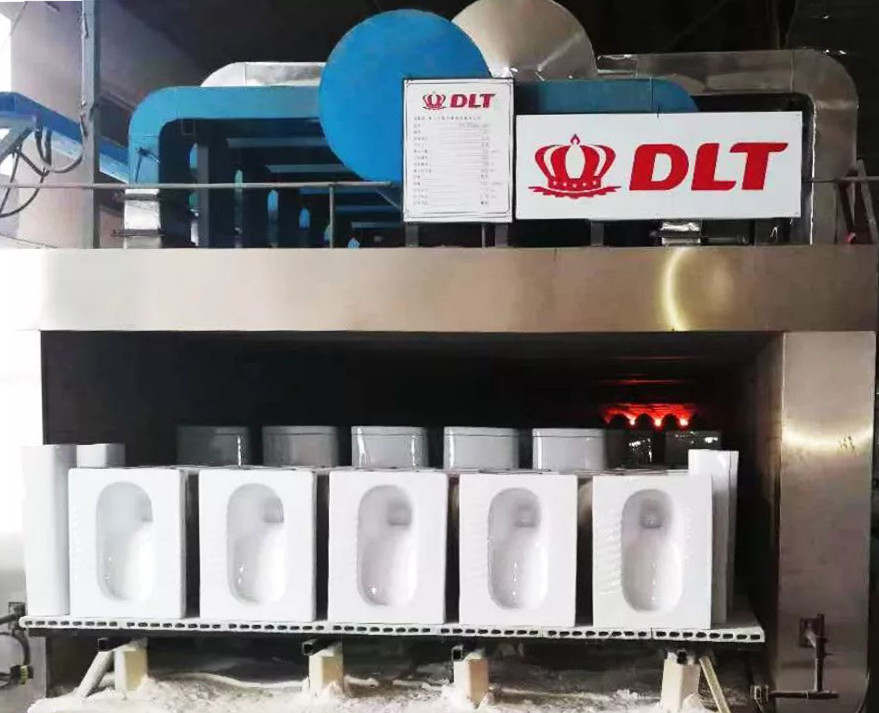 再突破!印度首條中國(guó)制造的衛(wèi)生潔具隧道窯花落德力泰