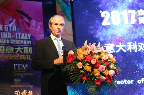 圖1.1-意大利對外貿(mào)易委員會廣州代表處首席代表保羅•夸特羅奇(Paolo Quattrocchi)
